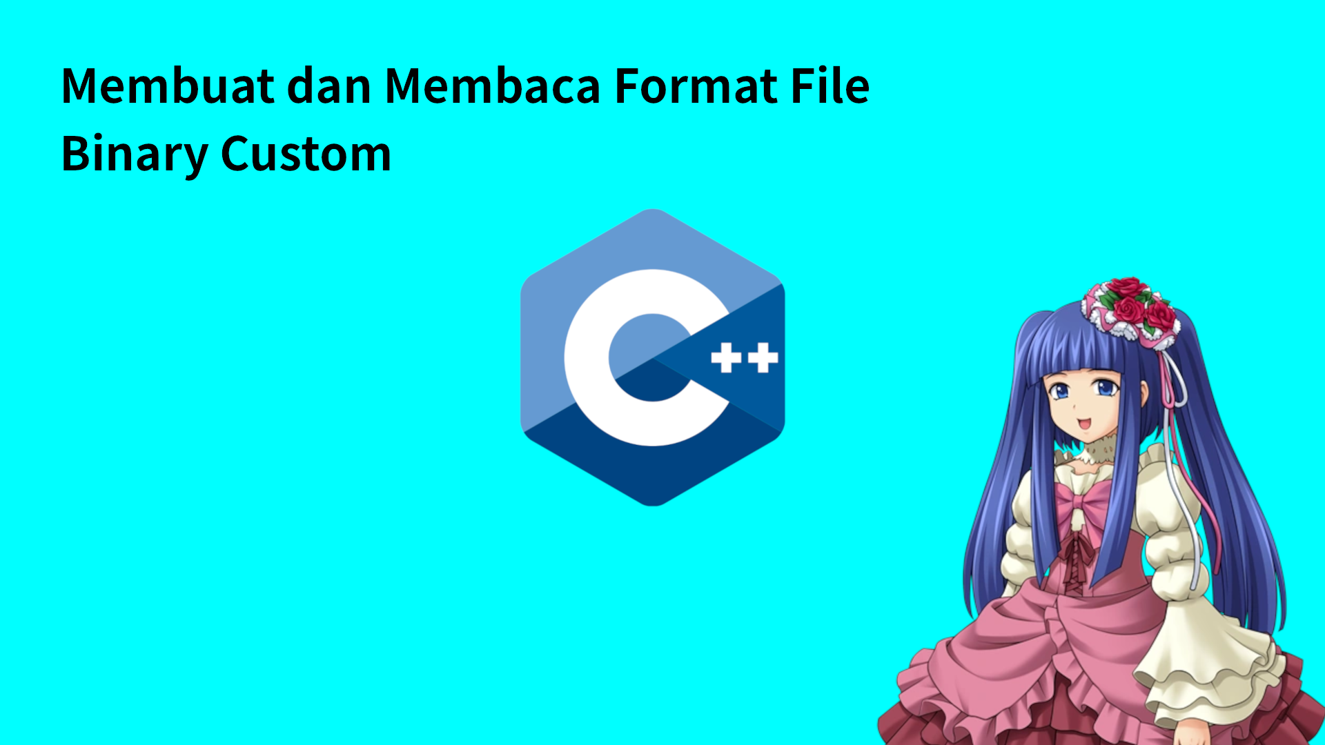 Menulis dan Membaca Format File Binary Custom