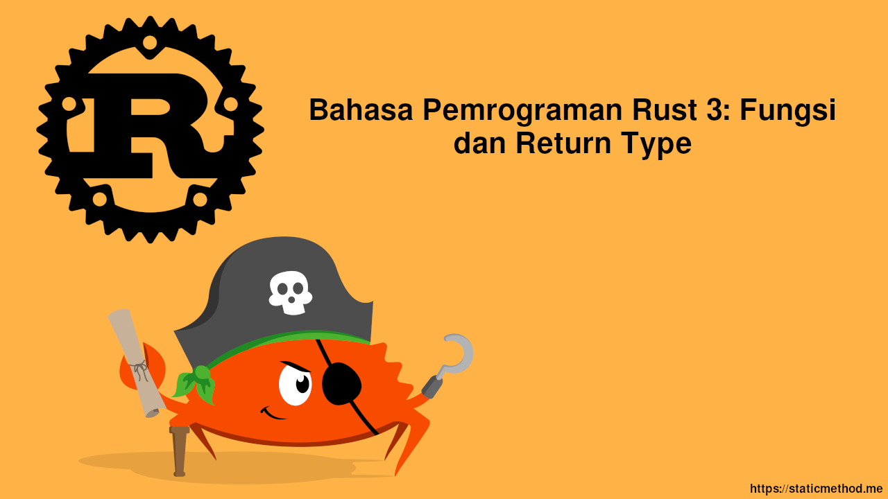 Bahasa Pemrograman Rust 3: Fungsi, Prosedur, dan Return Type